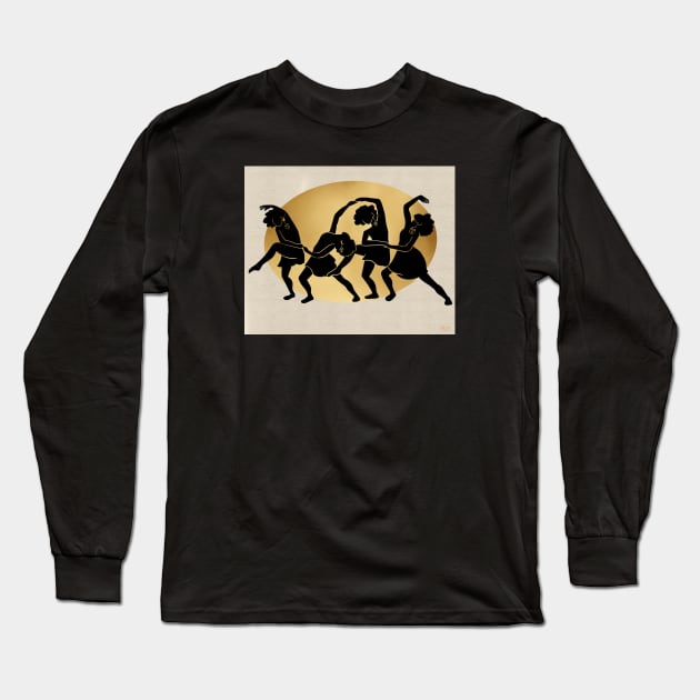 Wading Long Sleeve T-Shirt by bananapeppersart